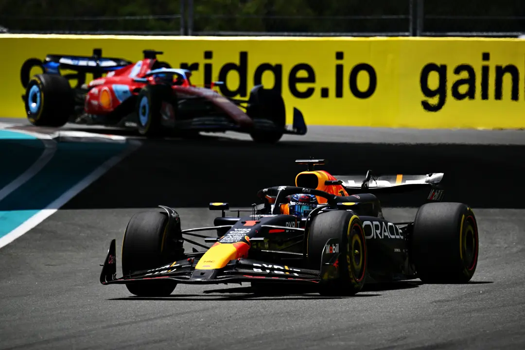 Max Verstappen en la sprint del Gran Premio de Miami | Fuente: Red Bull
