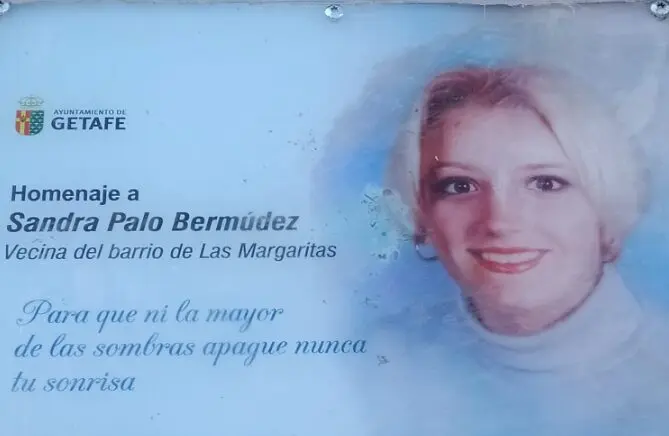 Placa homenaje a Sandra Palo / Ayuntamiento de Getafe