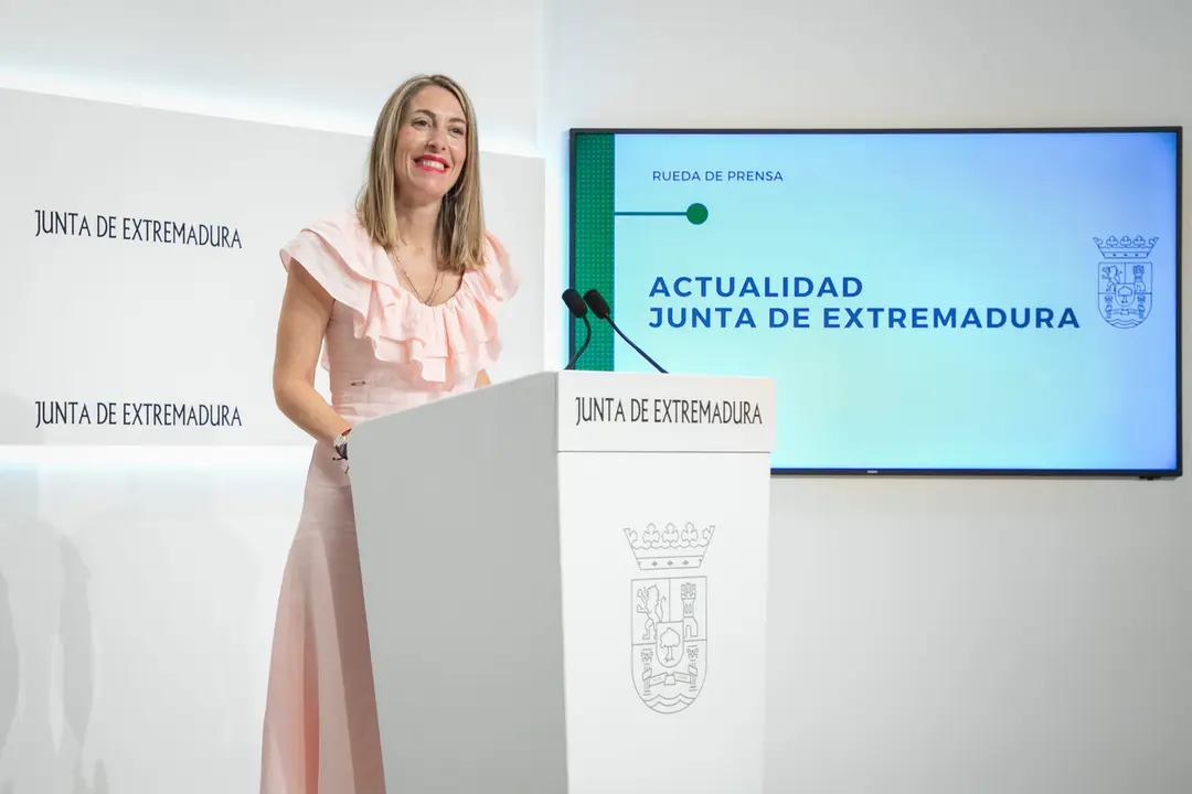 María Guardiola | Fuente: Junta de Extremadura