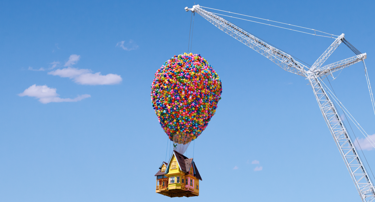 Casa de 'Up' | Fuente: Airbnb