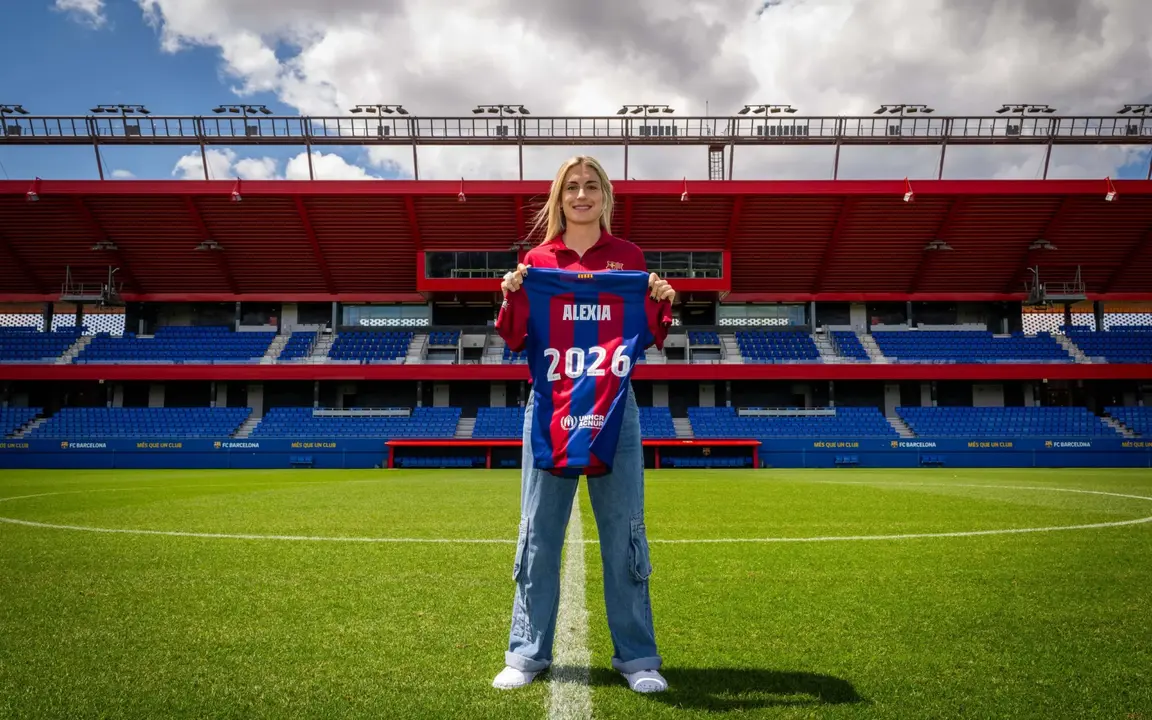 Alexia Putellas renueva con el Barça hasta 2026 | Fuente: FC Barcelona