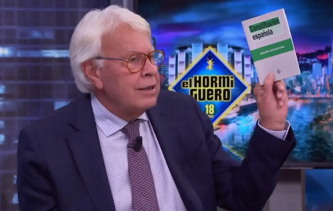 Felipe González / Imagen El Hormiguero, Antena 3