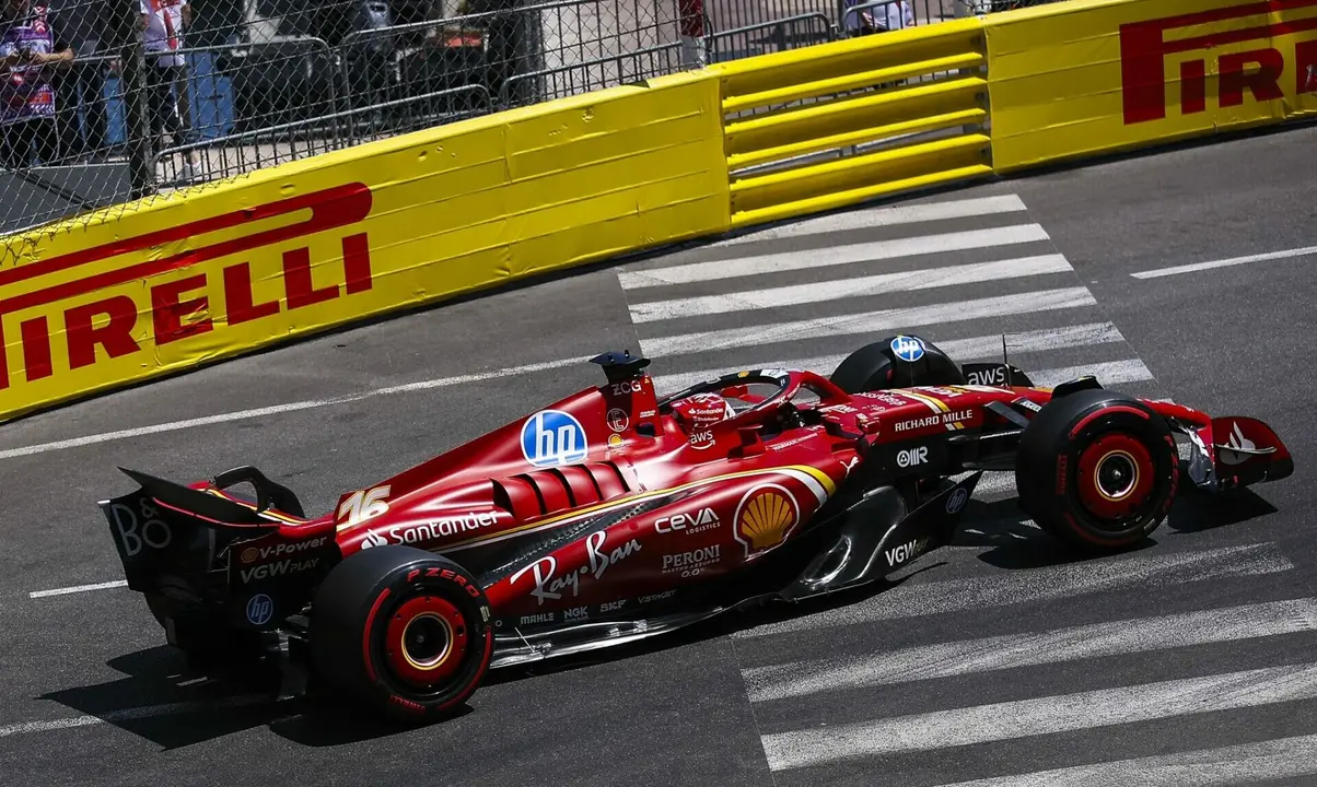Charles Leclerc en Mónaco | Fuente: Ferrari