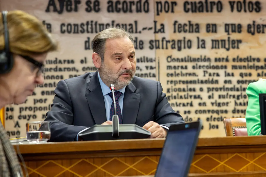 José Luis Ábalos en su comparecencia en el Senado por el 'Caso Koldo' | Fuente: Senado