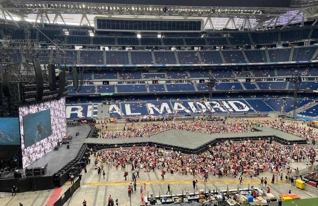 Concierto de Taylor Swift en el Bernabéu | Fuente: Creación propia