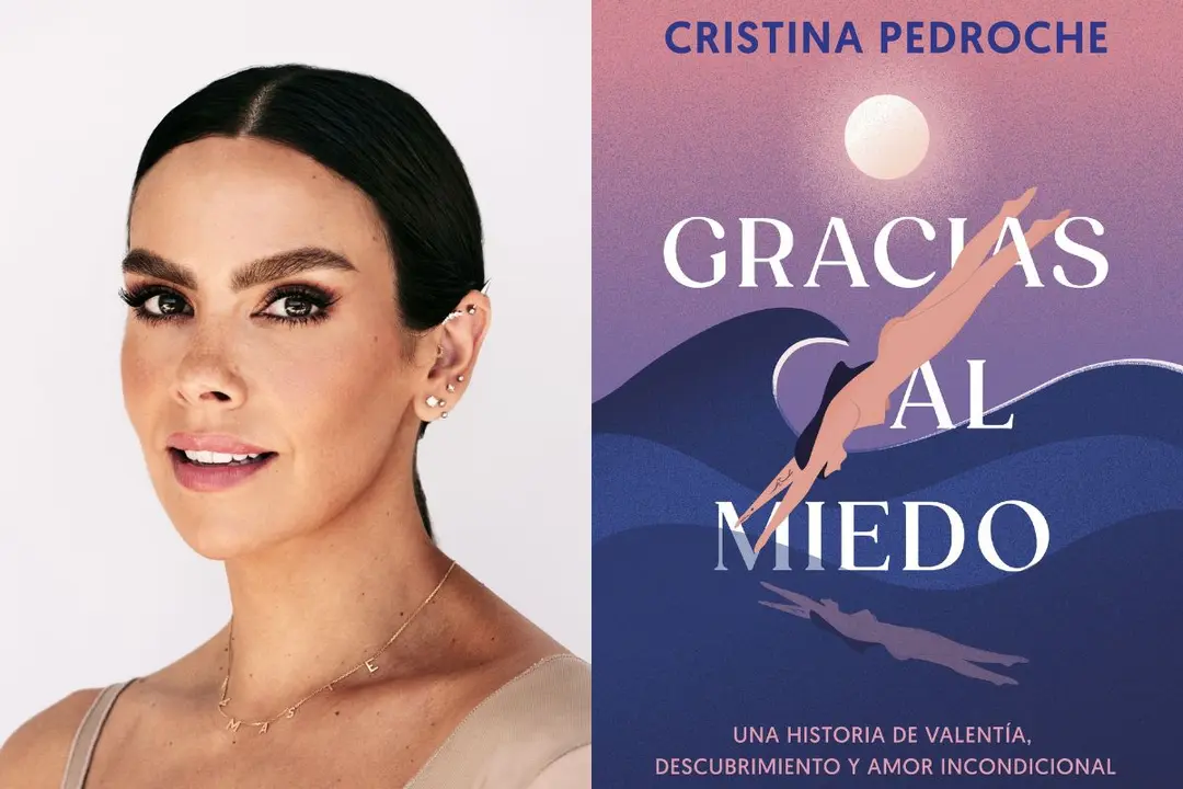 Cristina Pedroche y su libro 'Gracias al miedo' | Fuente: Elaboración propia