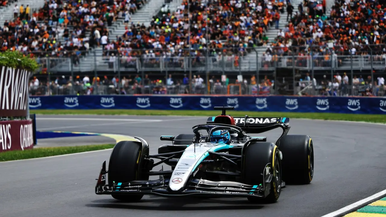 George Russell en la clasificación del GP de Canadá | Fuente: Mercedes