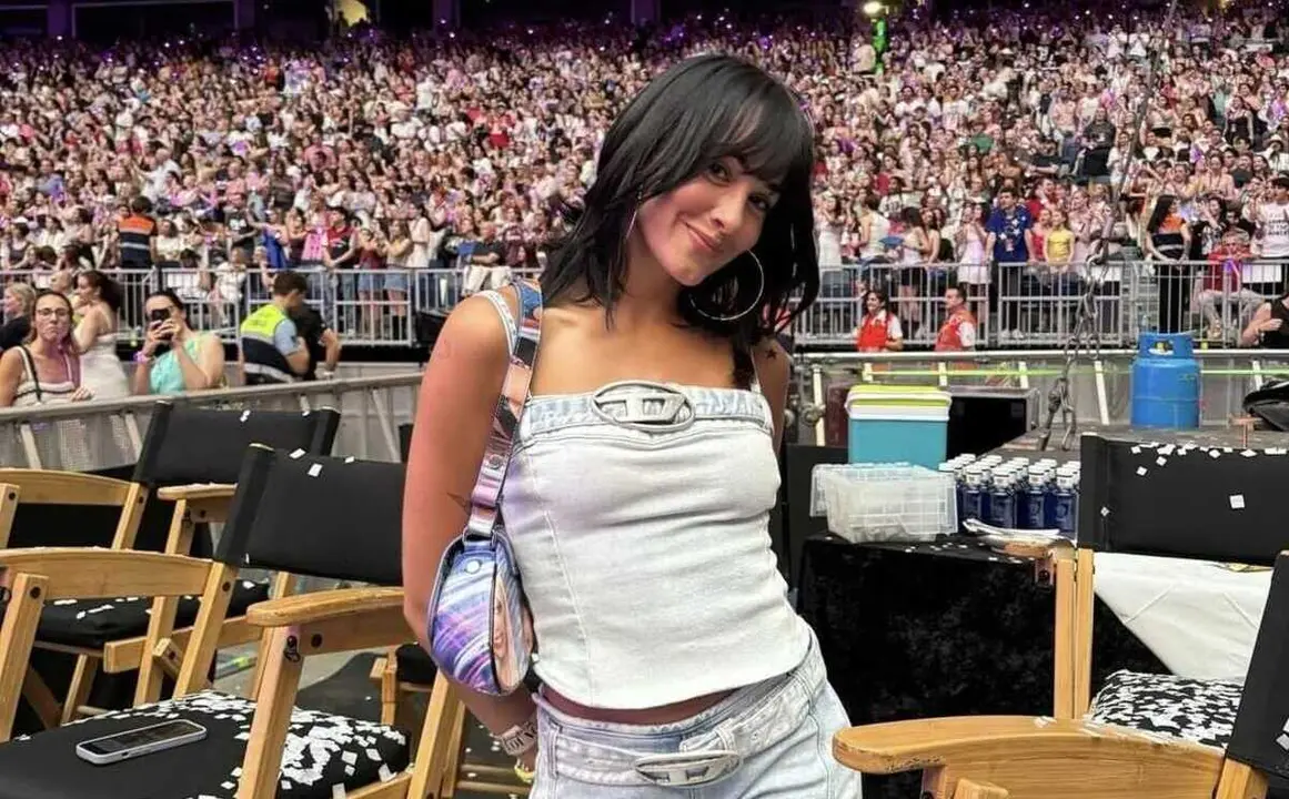 Aitana en el concierto de Taylor Swift | Fuente: @aitanax vía Instagram