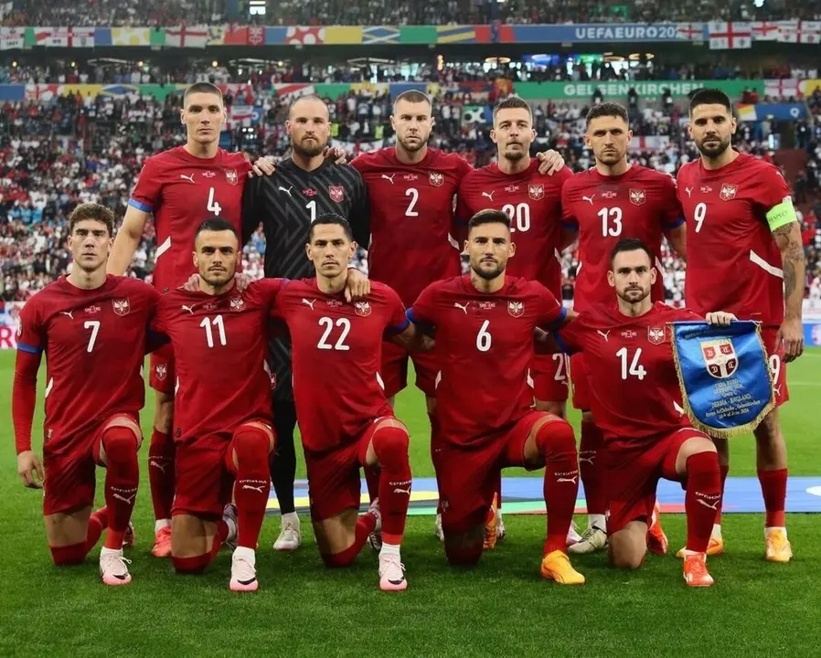 Selección de Serbia | Fuente: @SerbianFooty