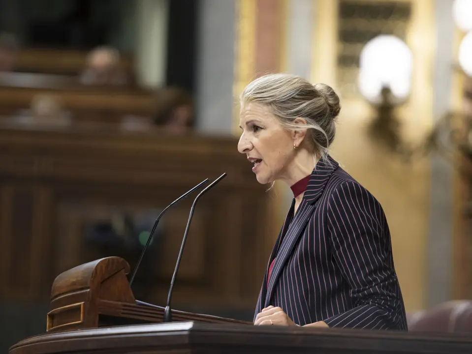 Yolanda Díaz | Fuente: Congreso de los Diputados
