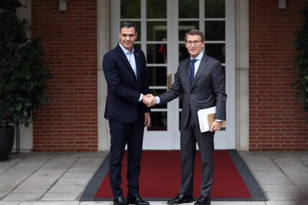 Pedro Sánchez y Alberto Núñez Feijóo | Fuente: Getty Images