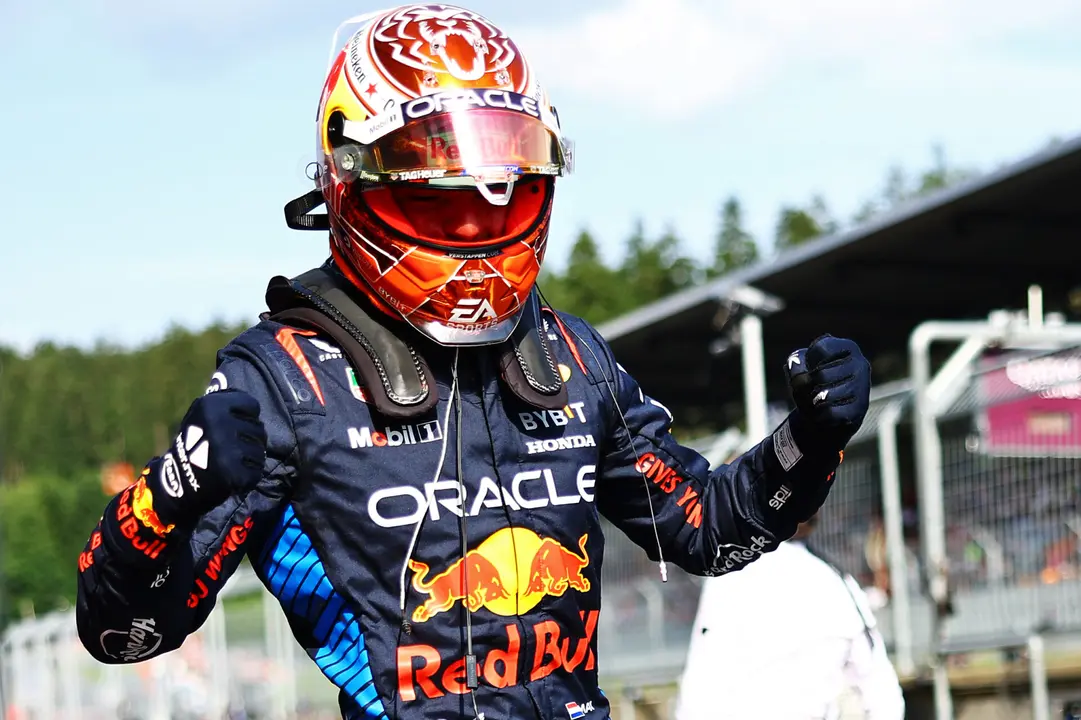 Max Verstappen en la clasificación del Gran Premio de Austria | Fuente: Red Bull