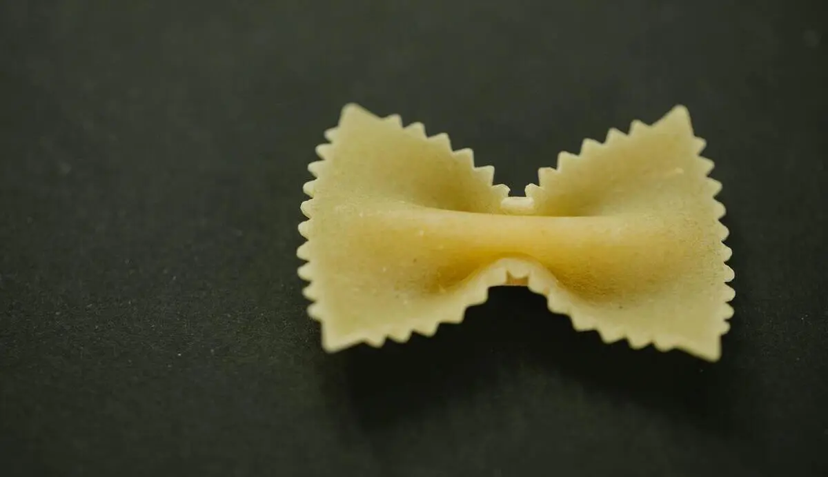 Lazo de pasta | Fuente: Pexels