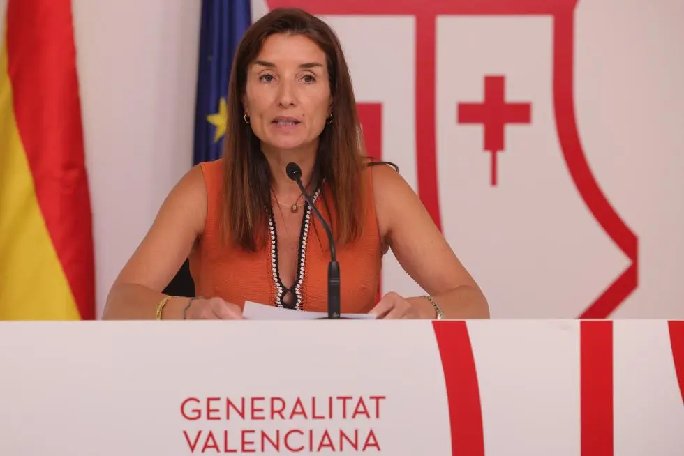 La consellera de Hacienda, Ruth Merino. Fuente: Generalitat Valenciana.