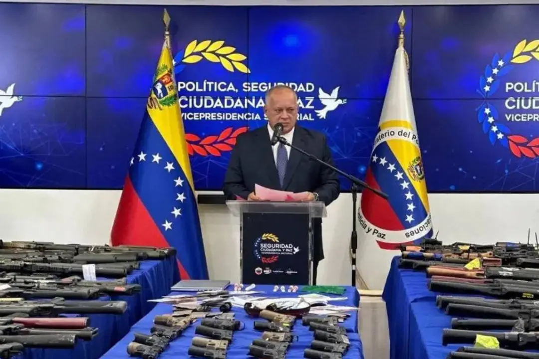 El ministro de Interior de Venezuela acusa a los detenidos españoles de pertenecer al CNI. (Foto: Gobierno de Venezuela).