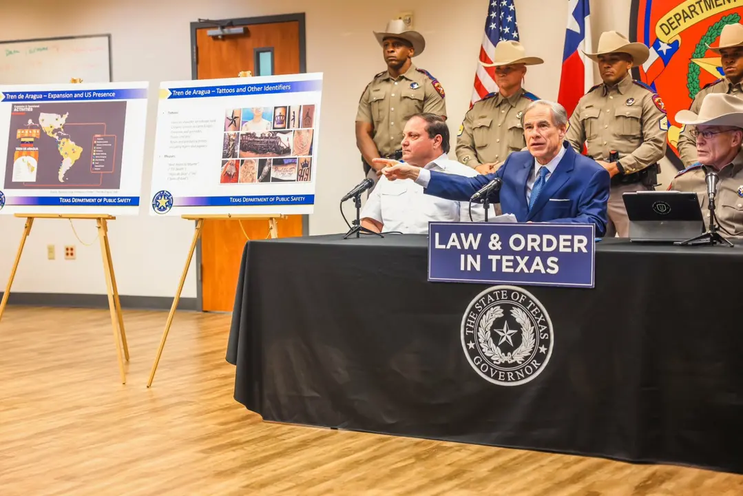 Rueda de prensa en Houston, Texas, del Gobernador Greg Abbott