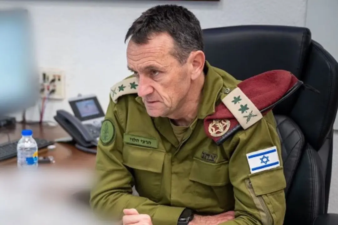 Jefe del Estado Mayor de las Fuerzas de Defensa Israelíes (IDF), teniente general Herzi Halevi. (Foto: IDF).
