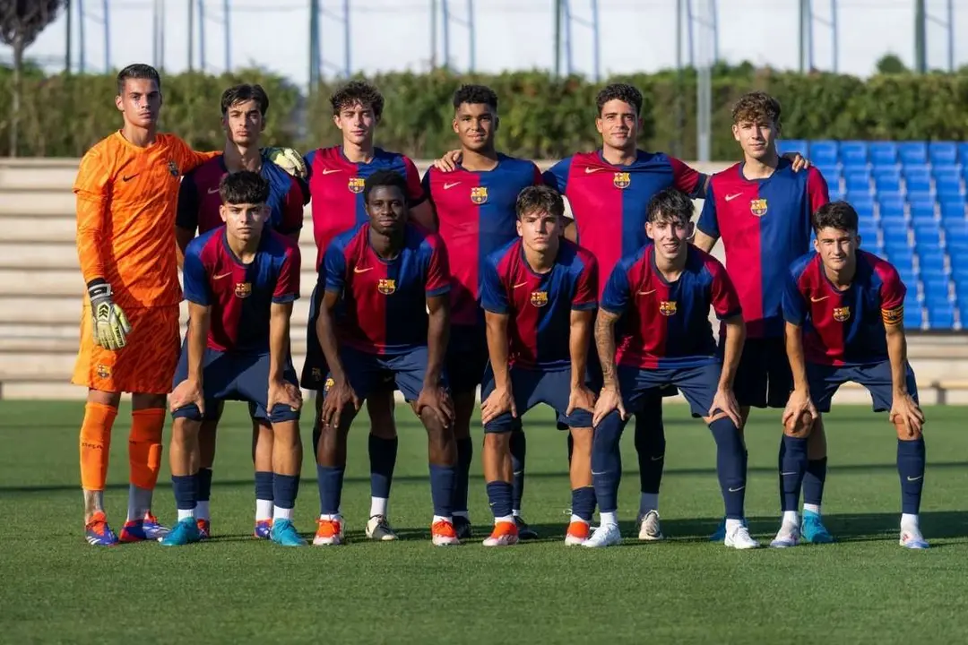 El equipo blaugrana solicito a la RFEF el aplazamiento de su partido de la Jornada 8 de la Primera Federación (Foto: FC Barcelona)
