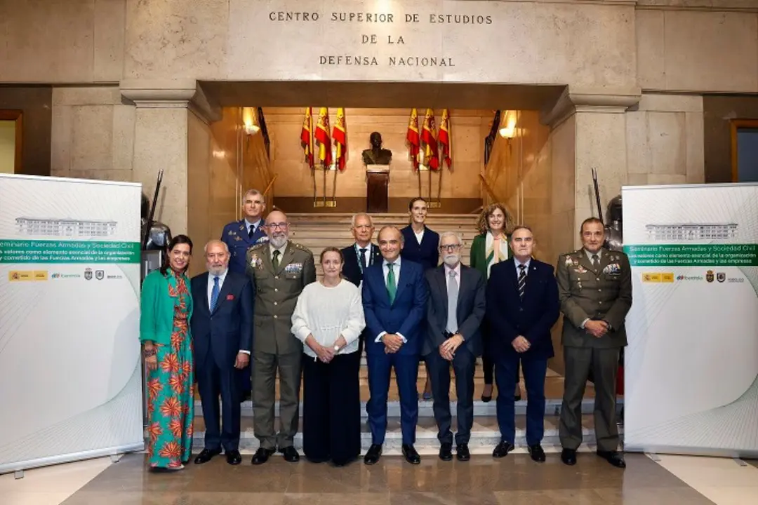 En esta nueva edición de los seminarios que, desde hace una década, organizan por Iberdrola y CESEDEN, se debatió sobre los valores en la sociedad actual y su importancia como motor para el buen funcionamiento de las organizaciones. (Fotos: Iberdrola).