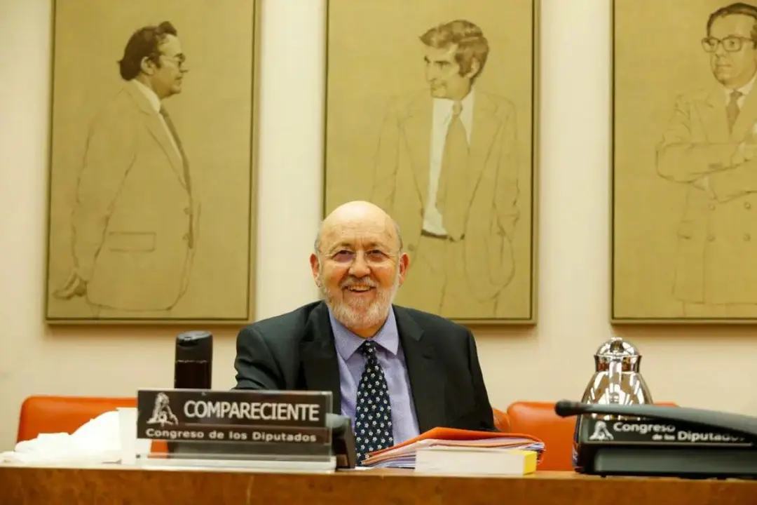 El presidente del CIS, José Félix Tezanos, durante una comparecencia en el Congreso de los Diputados. (Foto: Congreso).