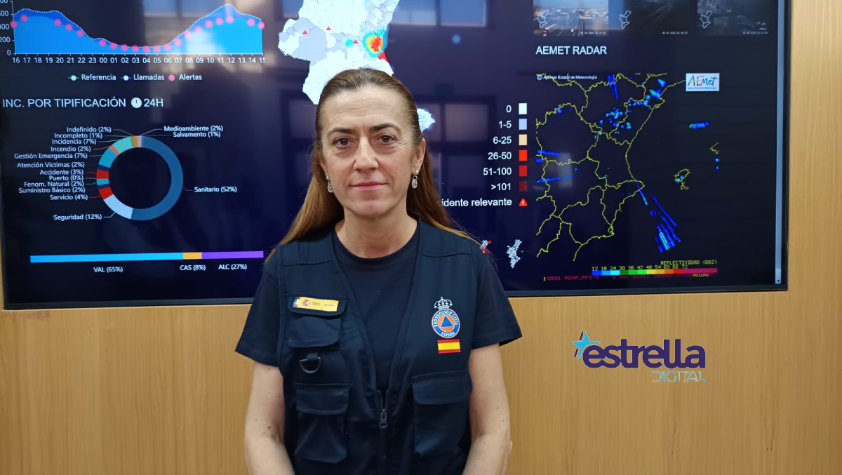 Virginia Barcones es la directora general de Protección Civil y Emergencias del Ministerio del Interior.