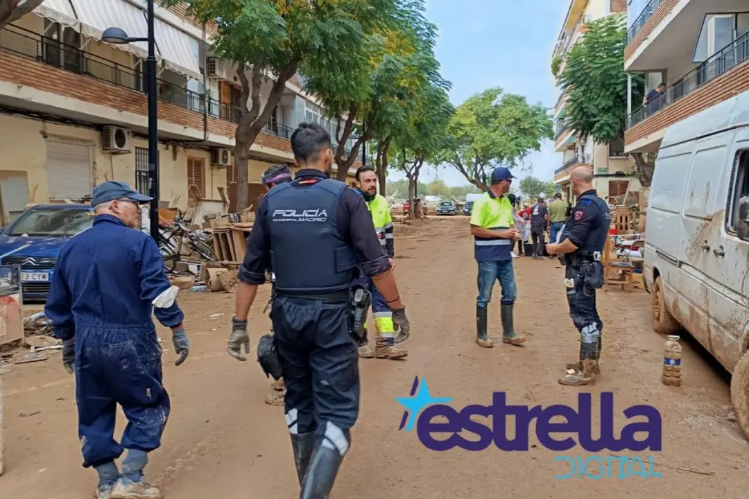 En las zonas afectadas por la DANA hay 181 agentes de la Policía Municipal de Madrid.
