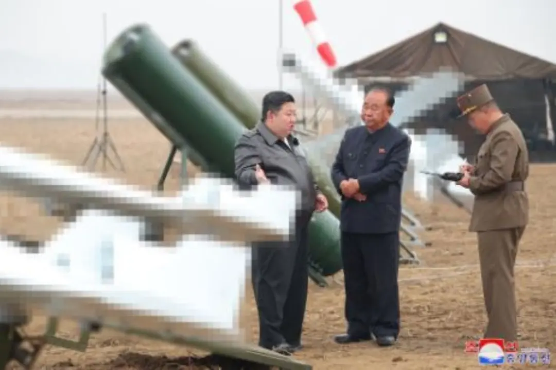 Kim Jong Un quiere "redoblar esfuerzos" en la producción de este tipo de aeronaves no tripuladas. (Imagen: KCNA).