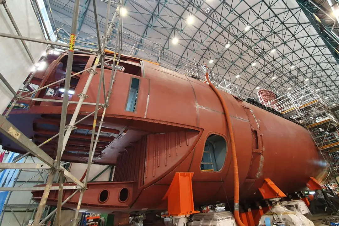 Los submarinos de la clase S-80 serán los únicos de 3.000 toneladas dotados del nuevo sistema AIP en todo el mundo. (Foto: Navantia).