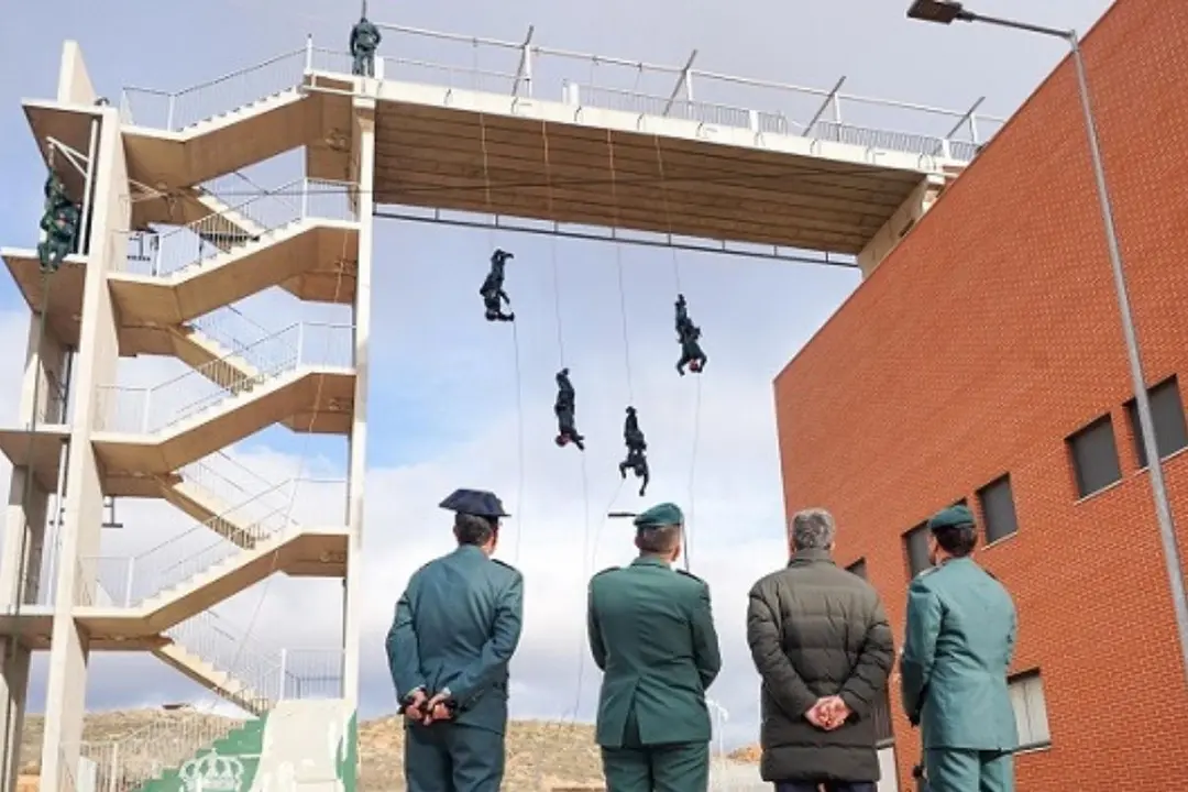 Polígono de Experiencias para las Fuerzas Especiales en Logroño. (Foto: Ministerio del Interior).
