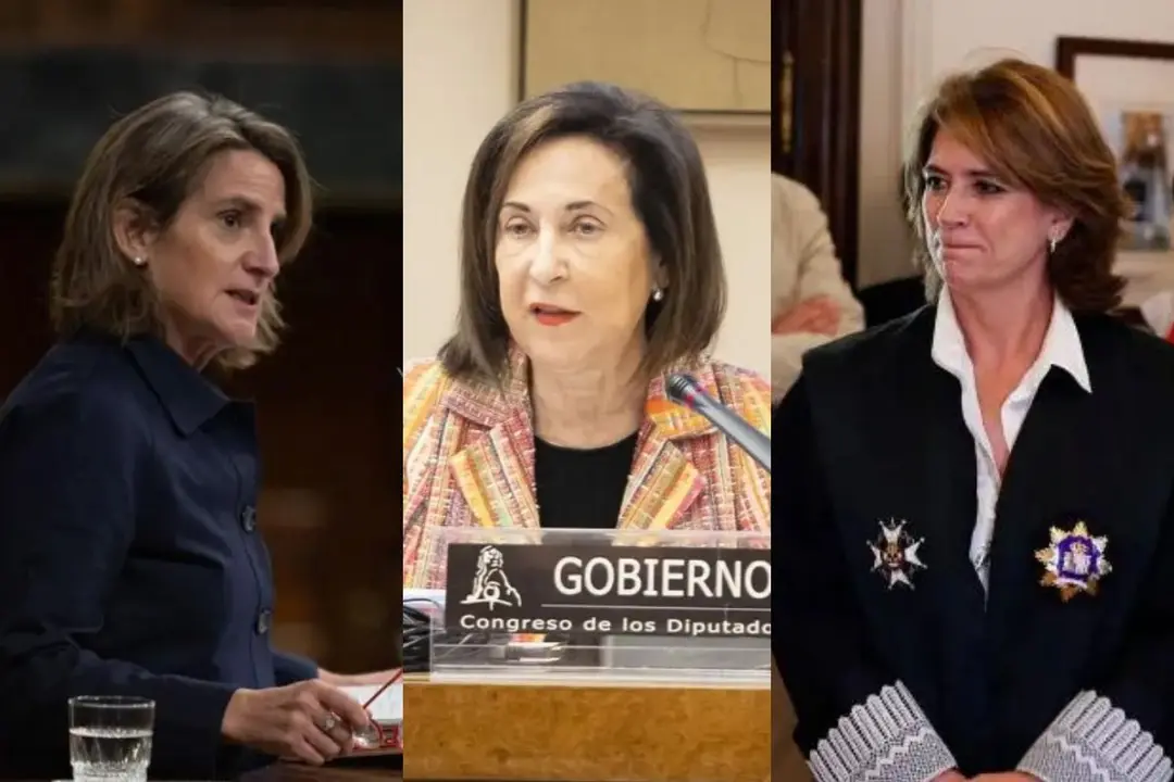 La ministra Margarita Robles, la exvicepresidenta Teresa Ribera y la exfiscal general del Estado Dolores Delgado han entrado en la lista de comparecientes del Senado por el 'Caso Koldo'. 