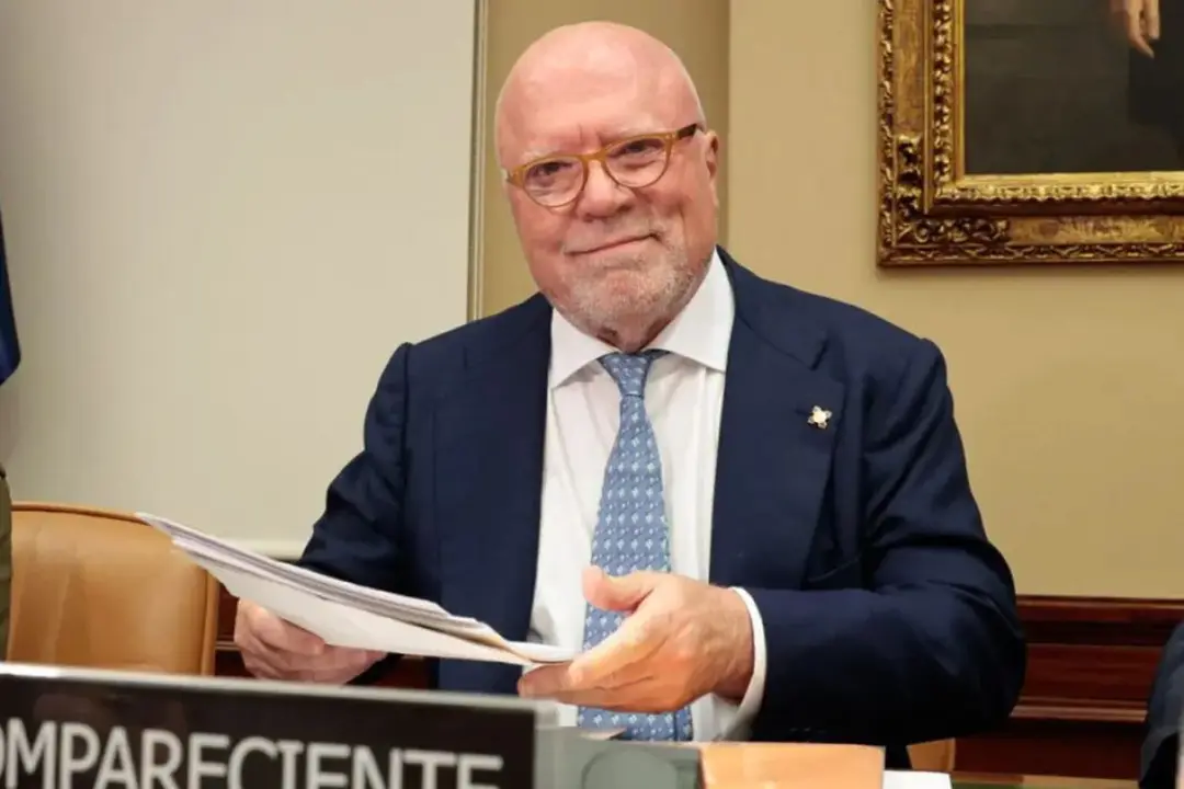 Villarejo durante una de sus comparecencias en el Congreso de los Diputados. (Foto: Congreso de los Diputados).