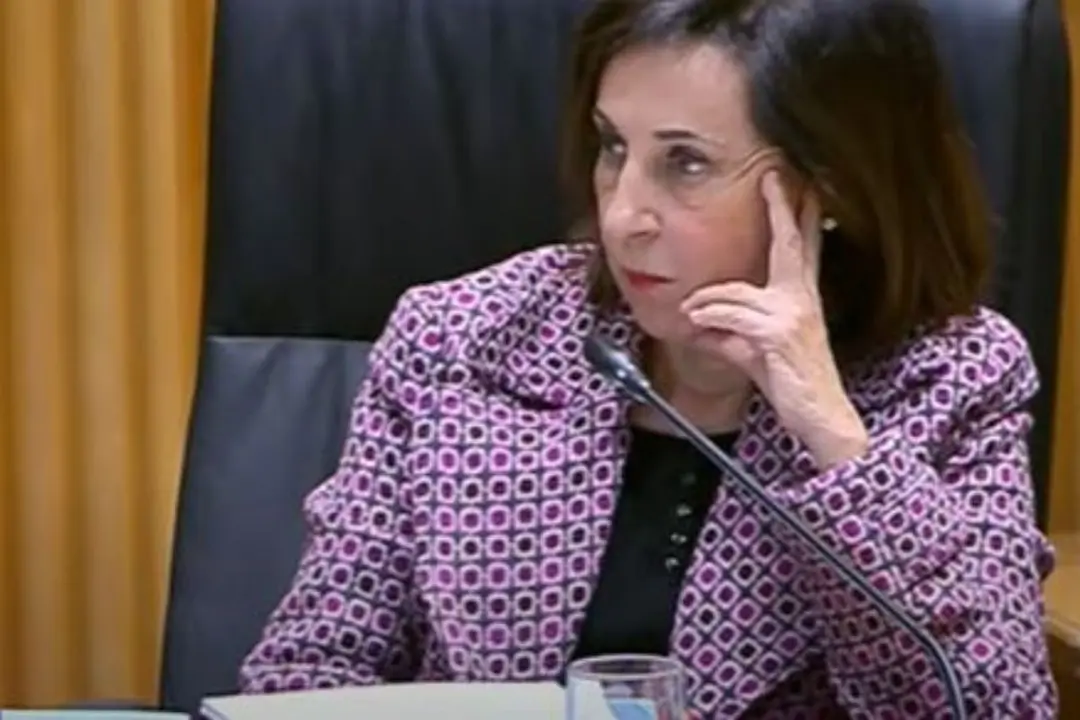 Margarita Robles se ha sometido en el Congreso a las preguntas del PP sobre el 'Caso Pegasus'.