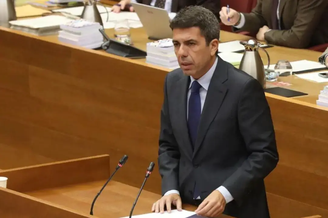 La asociación Iustitia Europa fue la primera en registrar una querella contra Mazón, pero además hay otras dos del sindicato Confederación General del Trabajo (CGT), dos presentadas por abogados y también dos más registradas por particulares. (Foto: Generalitat Valenciana).