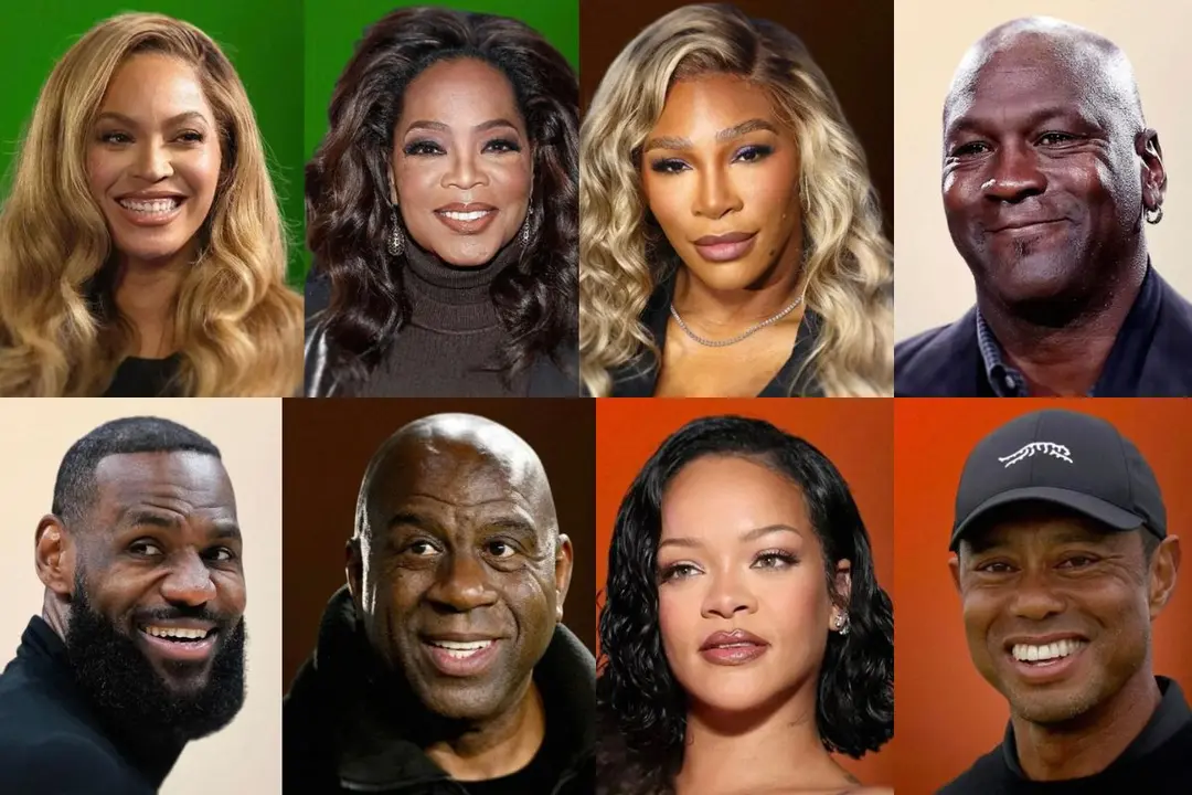 La lista inaugural ForbesBLK 50 se crea para "hacer un seguimiento del éxito en la América negra" y "celebrar los logros de los empresarios negros" en EE. UU. (Fotos: Forbes).