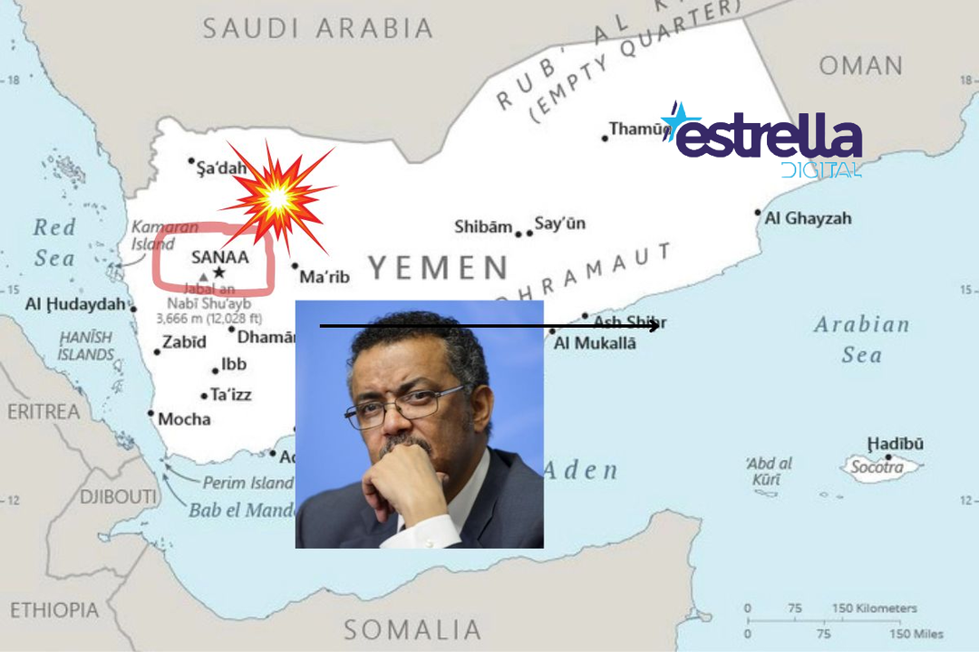 El director de la OMS se encontraba en Yemen "para negociar la liberación de los funcionarios de la ONU que permanecen como rehenes desde hace varios meses".