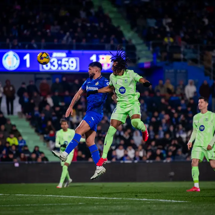 Primer gol del Barça en 4 temporadas en el Coliseum. Fuente: FC Barcelona