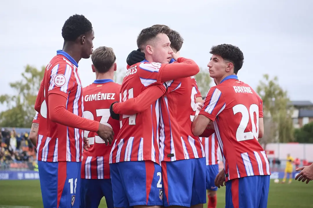 El Atleti B solo había marcado 2 goles en los últimos 4 partidos. Fuente: AtletiAcademia/ X