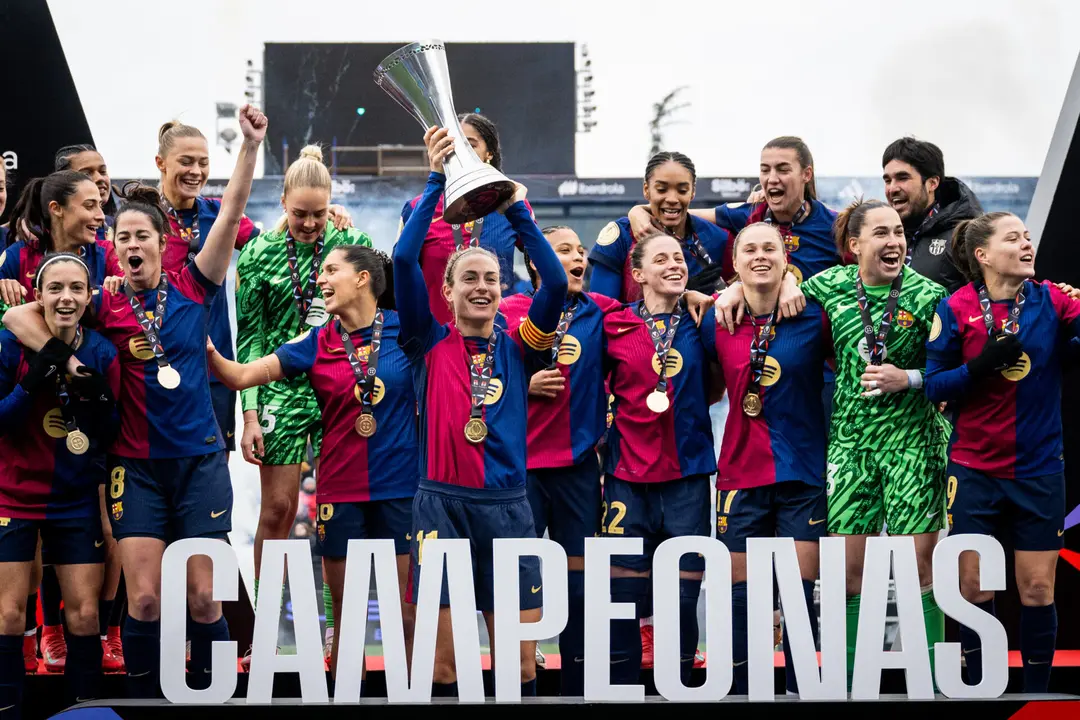 Quinta Supercopa del Barcelona. Fuente: FC Barcelona Femení/ X