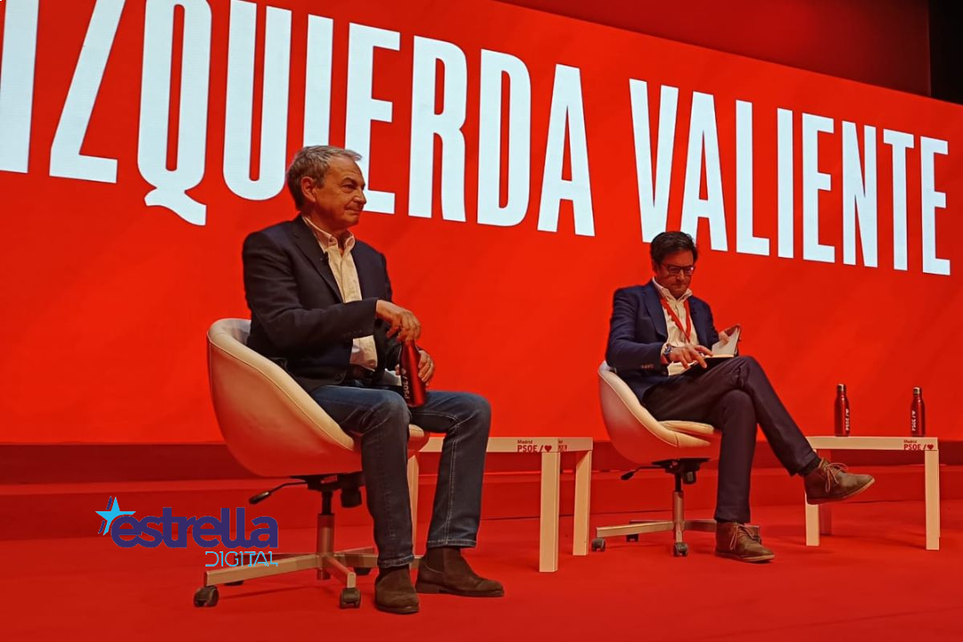 El expresidente Zapatero ha mostrado su apoyo a Óscar López al frente del PSOE-M.