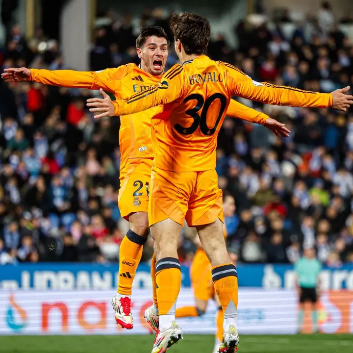 Debut con gol del canterano Gonzalo. Fuente: Real Madrid/ X