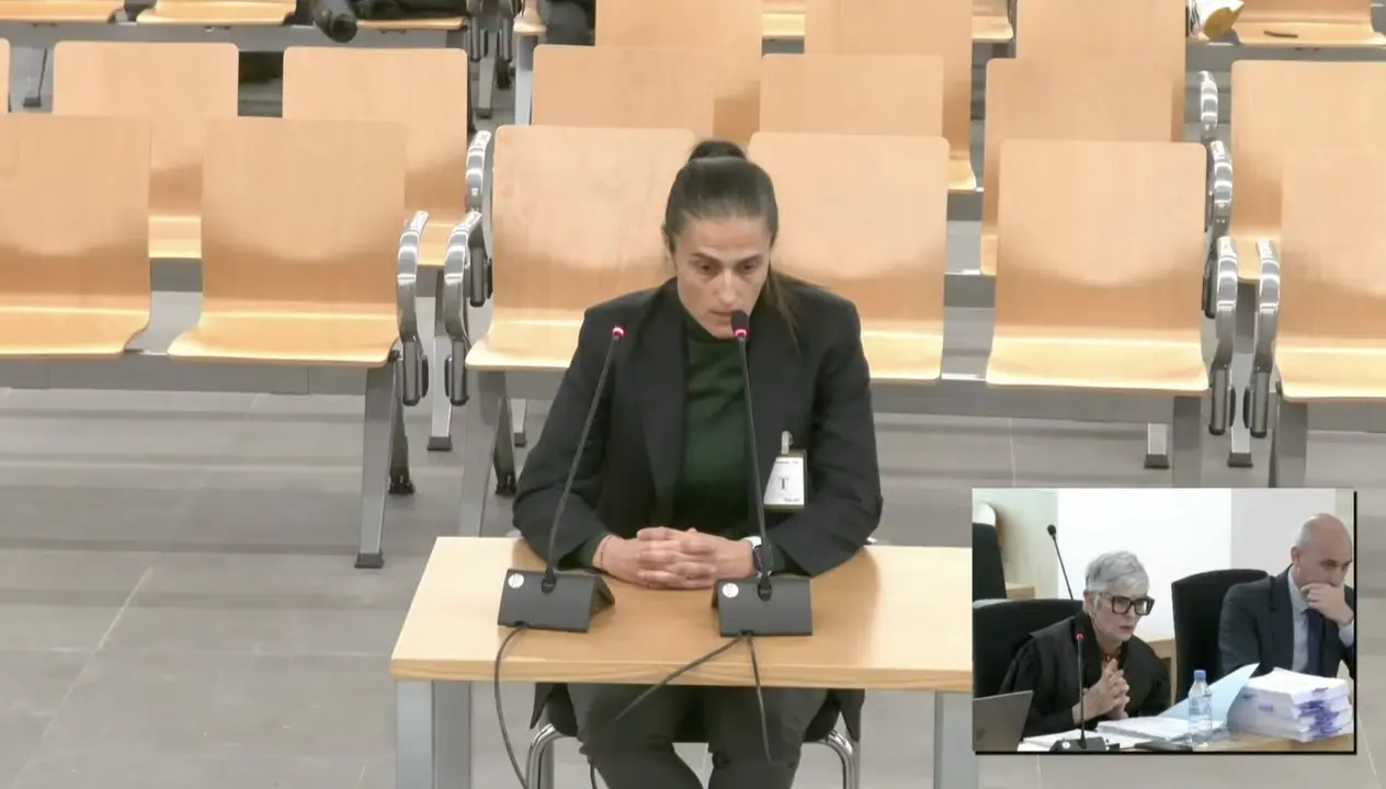 Montse Tomé ha sido de las últimas testigos en declarar.