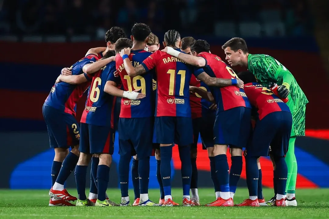 El Barça llevase sin ser líder desde la derrota en casa ante el Atleti. Fuente: FC Barcelona/ X