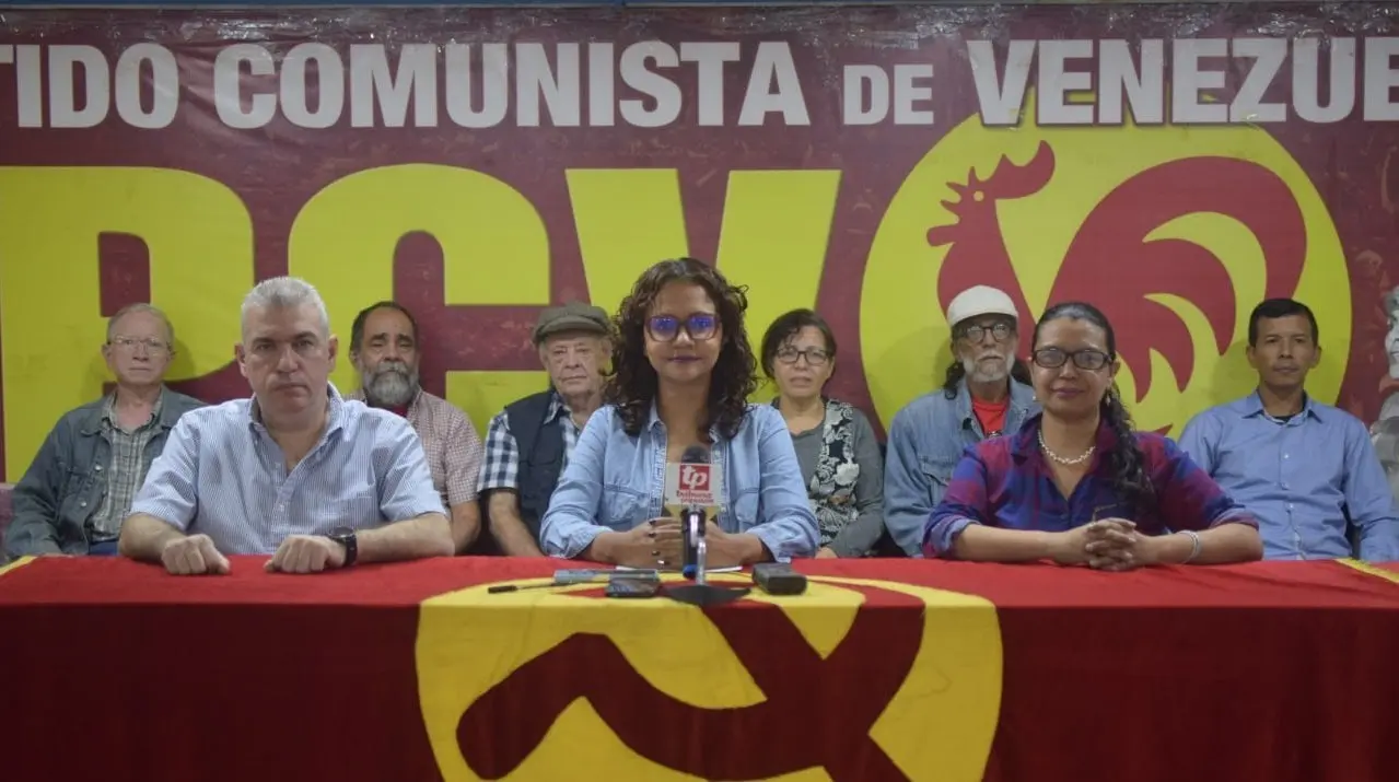 El Partido Comunista de Venezuela denuncia la falta de transparencia del Gobierno y lo califica como “ilegítimo” (Foto: PCV).