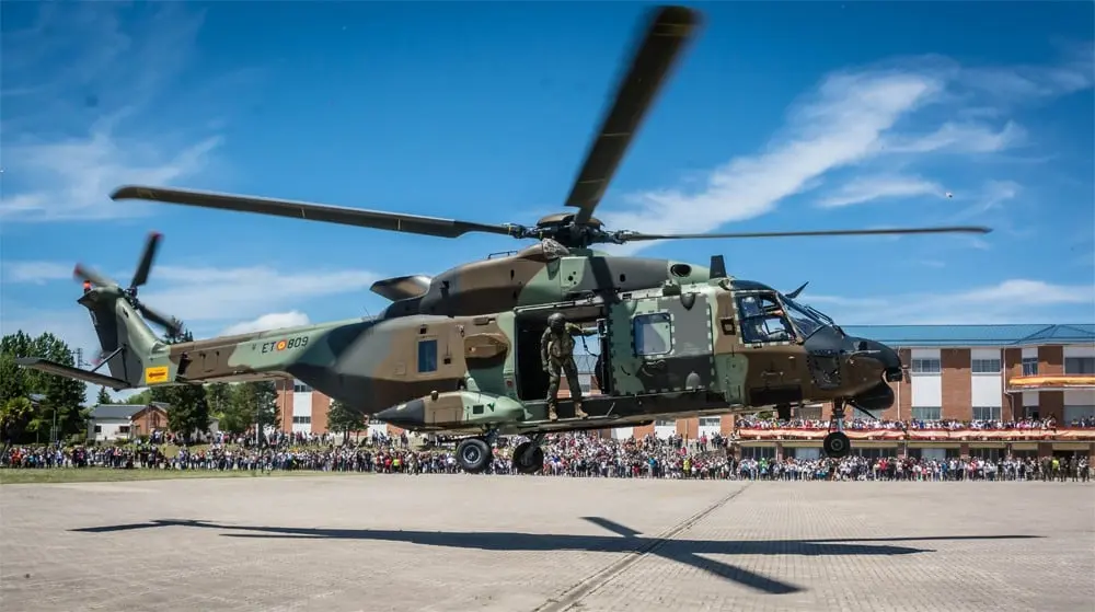 Este modelo es similar al que ha sufrido el accidente. Fuente: ejercito.defensa.gob.es