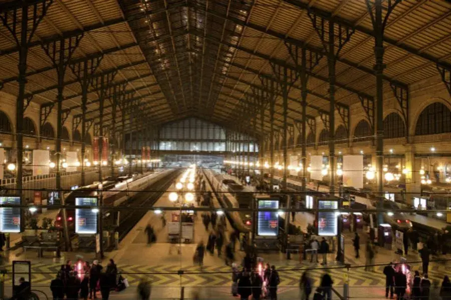 Gare du Nord. Imagen de la página web de la Oficina de Turismo de París