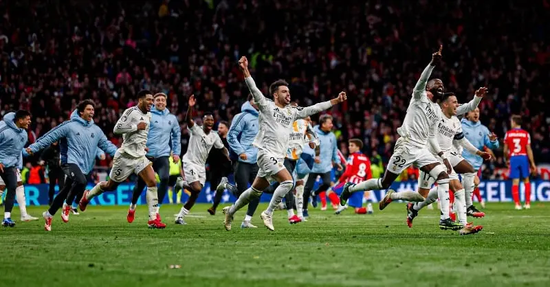 El Real Madrid, como en la ida, supo sufrir. Fuente: realmadrid.com