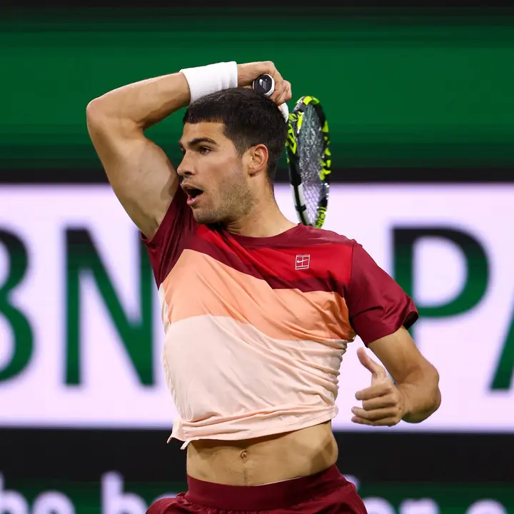 El segundo set se tuvo que decidir en el tiempo break. Fuente: BNP Paribas Open/ X