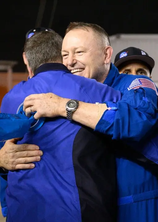 Después de casi nueve meses en el espacio, Barry "Butch" Wilmore y Sunita "Suni" Williams han vuelto a sentir la gravedad terrestre. NASA via X