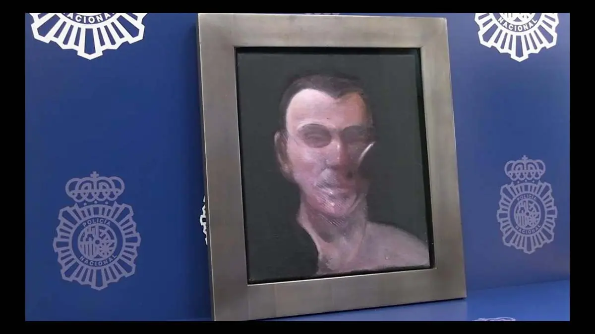 Cuadro de Francis Bacon sustraído/imagen Policía
