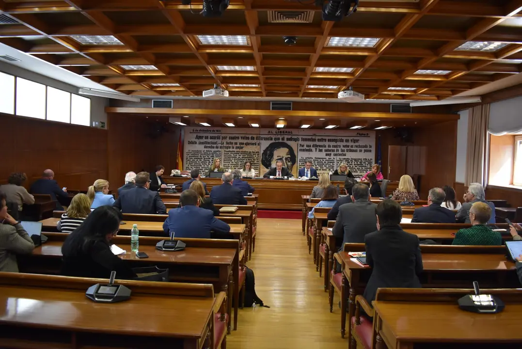 Sesión de la comisión de investigación de la DANA en el Senado. Imagen de la página web del Senado.